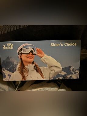 Women's Snow Goggles - Pink & Black